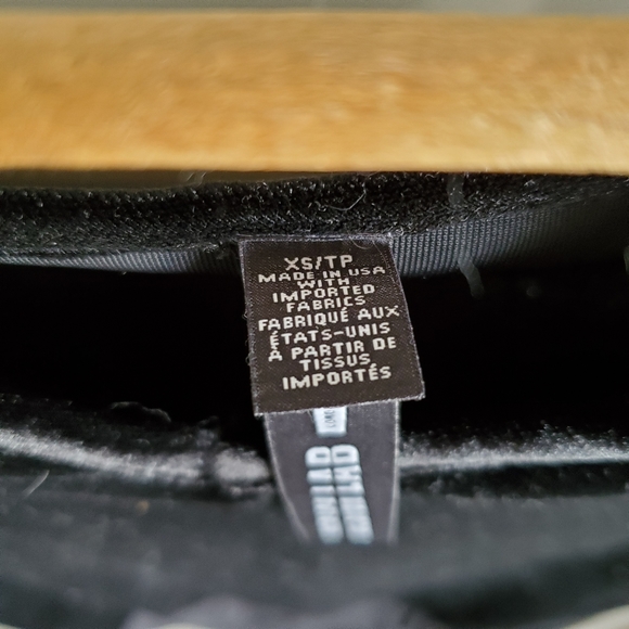 Design Lab Lord+Taylor Velour Bodycon Black XS - Picture 4 of 8